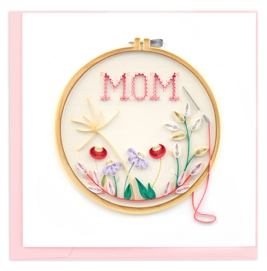 Quilling Card - Mom