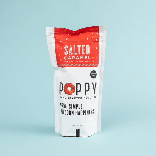 Salted Caramel Poppy Handcrafted Popcorn