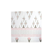 Load image into Gallery viewer, Vietri Bohemian Linens Gray/Pink Napkins - Set of 4