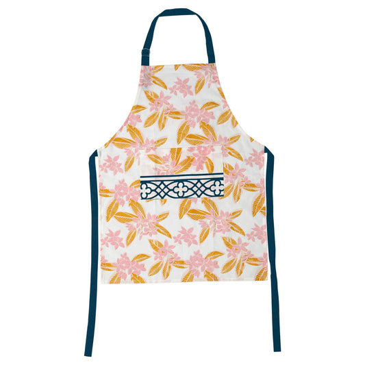Vietri Bohemian Navy/Pink Apron