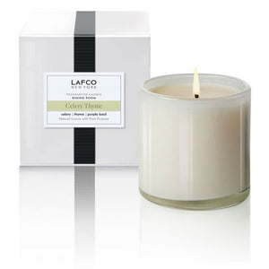 LAFCO Celery Thyme Signature 15.5oz Candle - Dining Room
