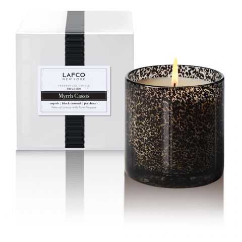Myrh Cassis 15.5 oz. Boudoir Candle, LAFCO