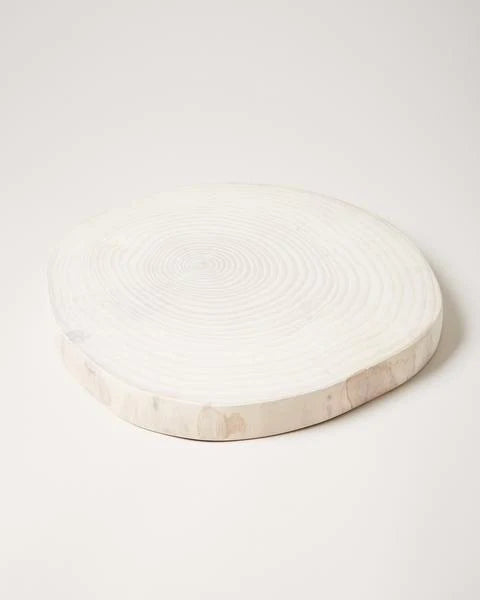 Farmhouse Pottery Ash Wood Slice Natural