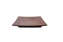 Load image into Gallery viewer, Andrew Pearce Square Wooden Plate in Black Walnut
