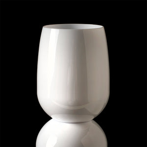 Acrylic Stemless Wine Glass White