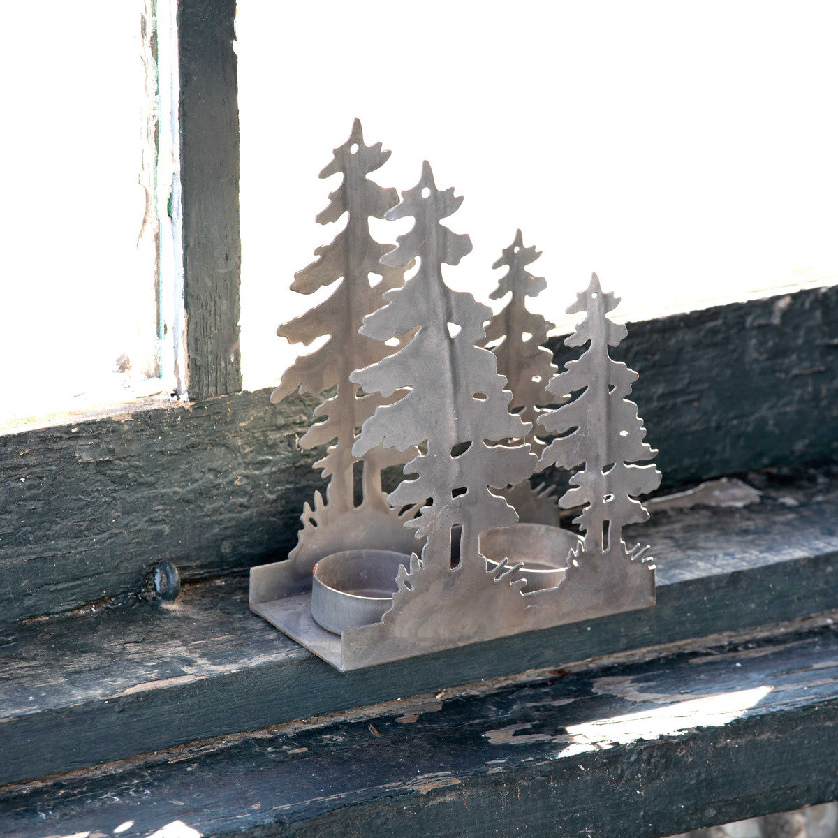 Little Forest Metal Silhouette Tea Light Holder