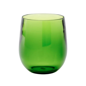 Caspari Acrylic 12 oz Tumbler - Emerald