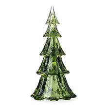 Load image into Gallery viewer, Juliska Berry &amp; Thread 16&quot; Stackable Glass Tree Set/5 in Evergreen