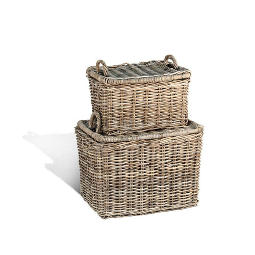 Montes Doggett French Gray Picnic Basket - Large