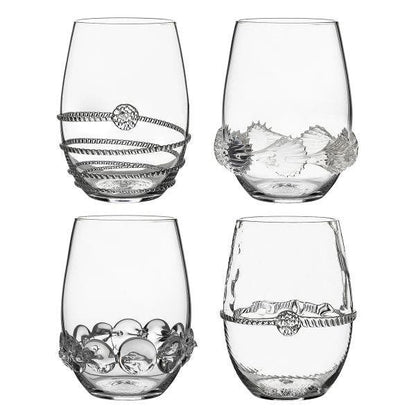 Heritage Collectors Stemless Wine, Set of 4 - Juliska