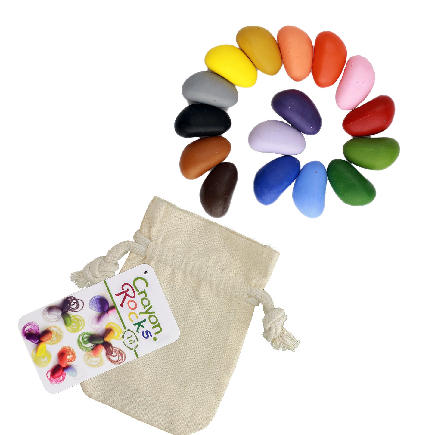 Crayon Rocks 16 Color Bag