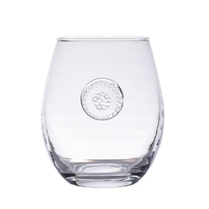 Juliska Berry & Thread Stemless White Wine Glass