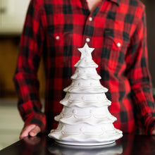 Load image into Gallery viewer, Juliska Berry &amp; Thread Christmas Tree Cookie Jar