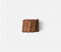 Blue Pheasant Hampton Honey Rattan Napkin Ring - Set of 4