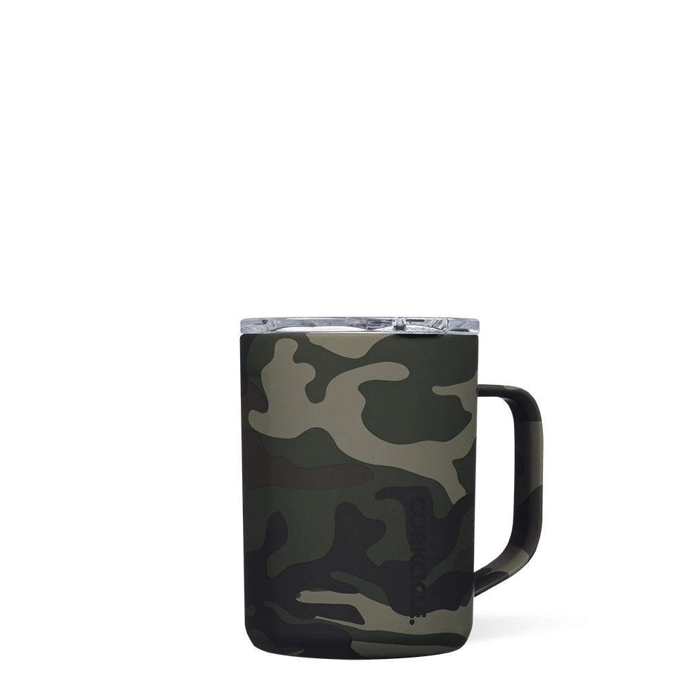 Corkcicle 16 oz Mug - Woodland Camo