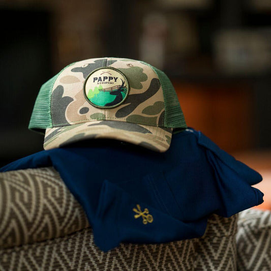 Pappy & Co. Retro Camo Trucker Hat