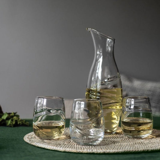 Simon Pearce Waterbury Carafe