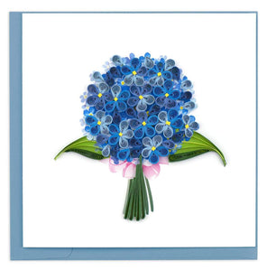 Quilling Card - Hydrangea Greeting Card