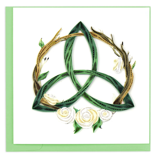 Quilling Card - Celtic Trinity Knot