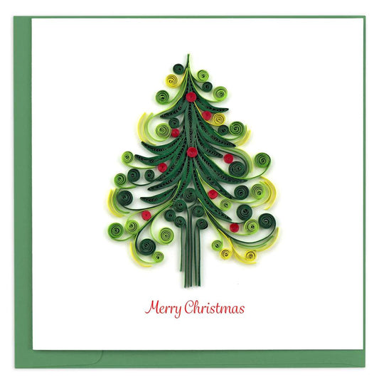 Quilling Card - Christmas Tree