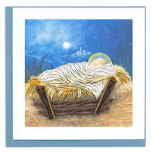 Load image into Gallery viewer, Quilling Card - Manger Scene