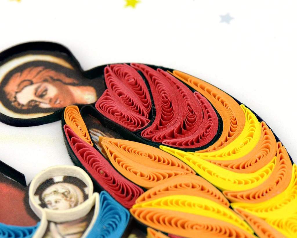 Quilling Card - Nativity Scene