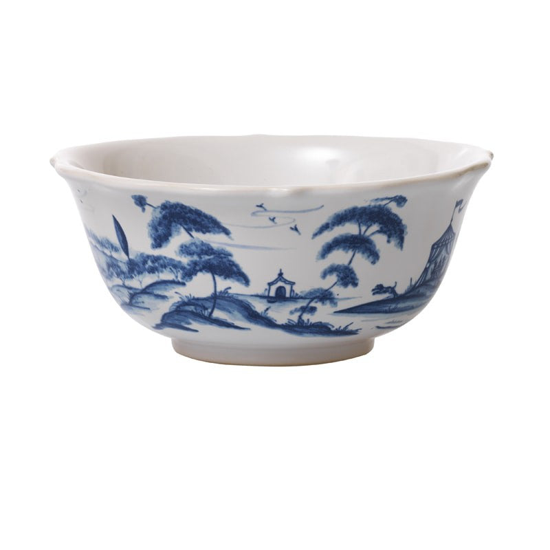 Country Estate Cereal/Ice Cream Bowl in Delft Blue - Juliska