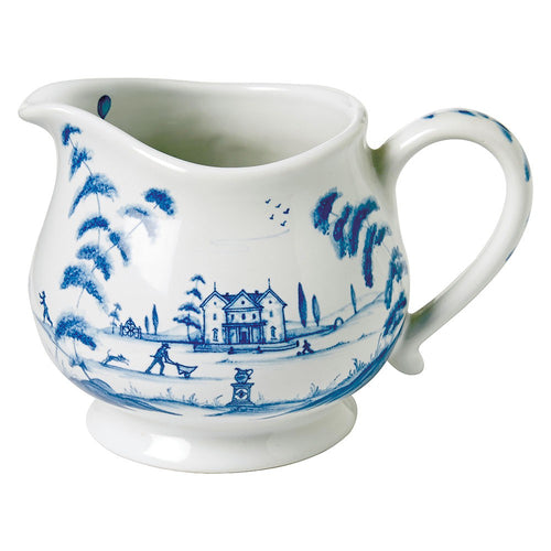 Country Estate Creamer in Delft Blue - Juliska