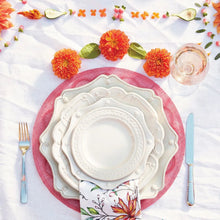 Load image into Gallery viewer, Tuilerie Round Placemat in Pink - Juliska