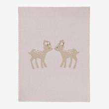 Load image into Gallery viewer, Elegant Baby Fawn Knit Baby Blanket
