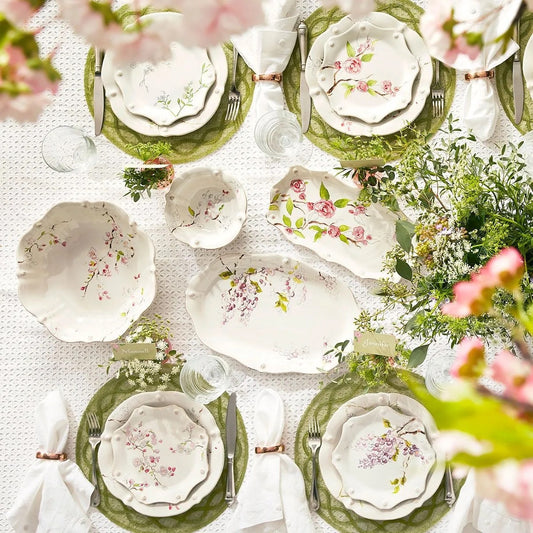 Juliska Pistachio Tuilerie Round Placemat