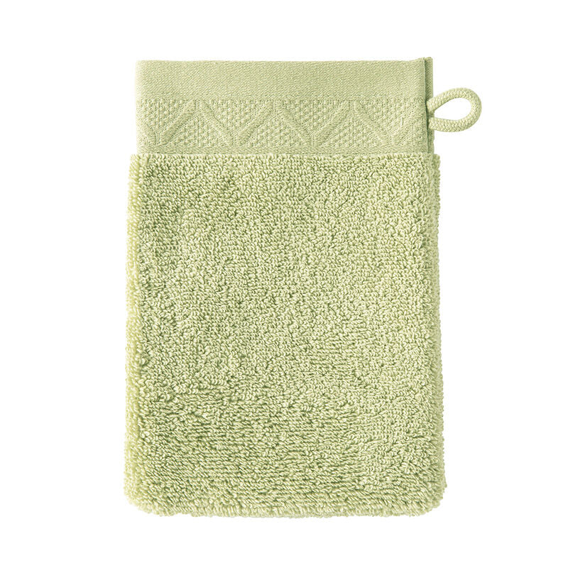 Jacquard Francais Caresse Green Wash Mitt