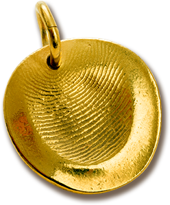 Custom Gold Fingerprint Pendant Kit
