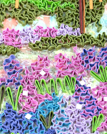 Quilling Card - The Artist's Garden at Giverny, Monet