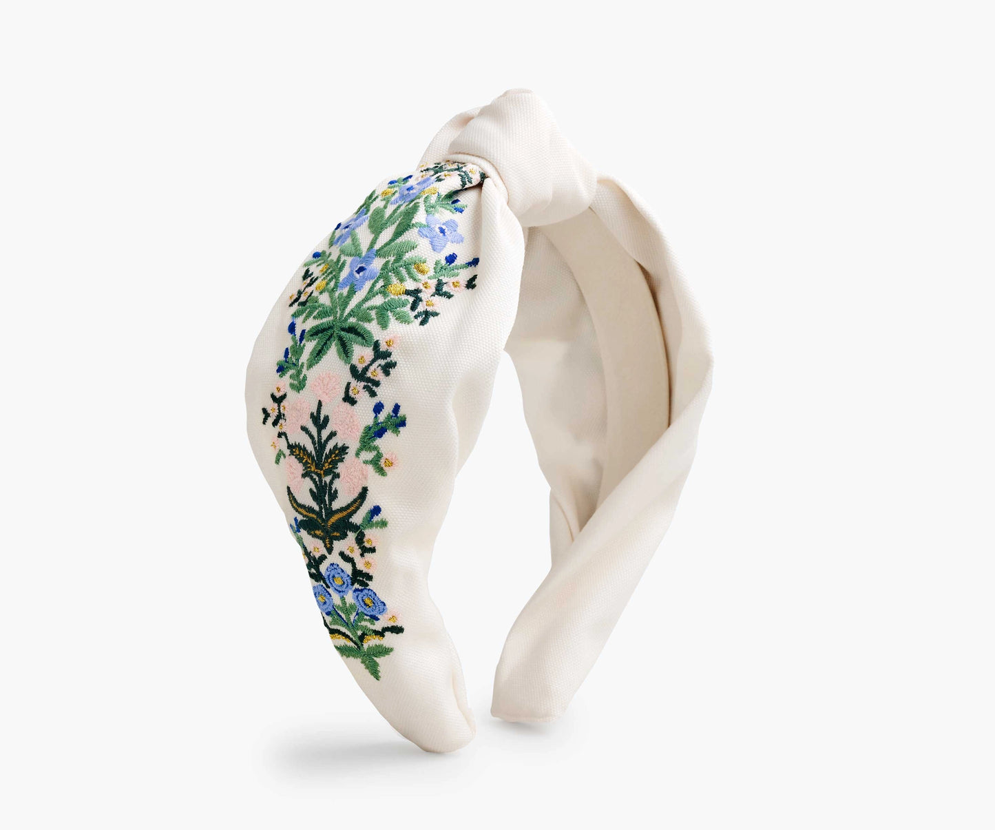 Rifle Paper Co. Lottie Cream Embroidered Headband