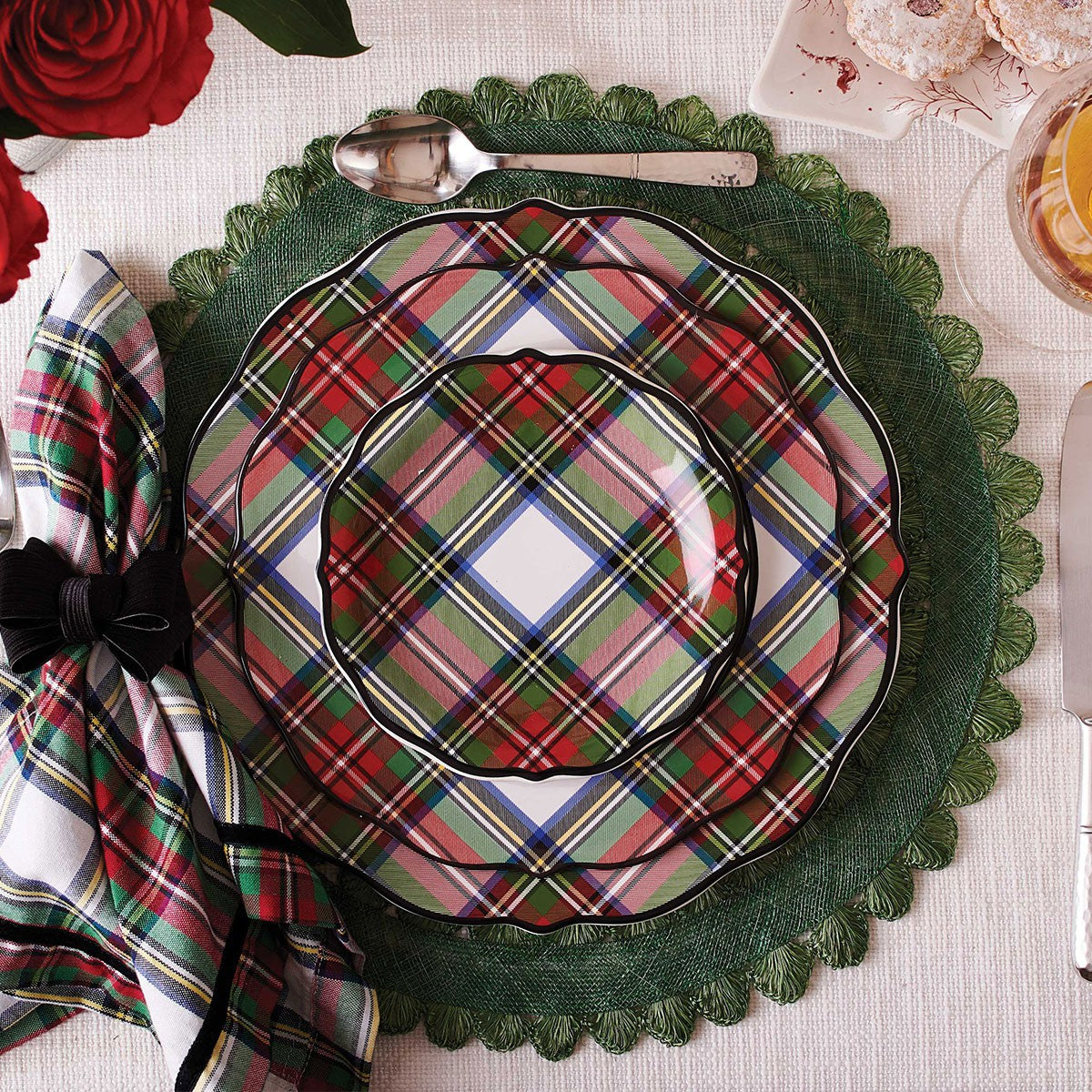 Juliska Stewart Tartan Salad