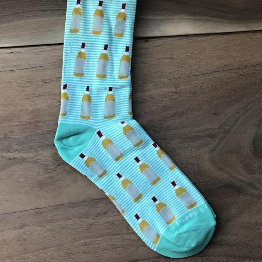 Pappy & Co. Bourbon Bottle Socks in Green