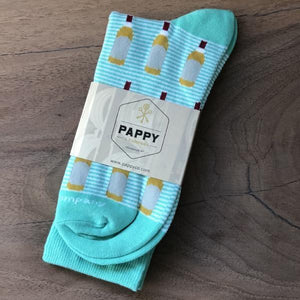 Pappy & Co. Bourbon Bottle Socks in Green