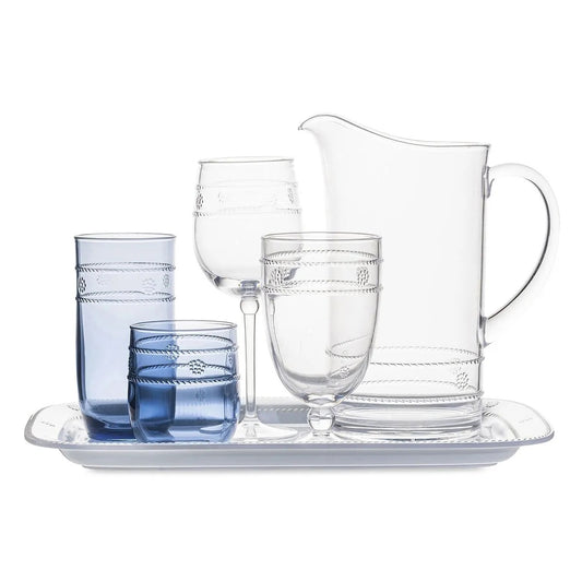 Juliska Isabella Acrylic Blue Small Tumbler