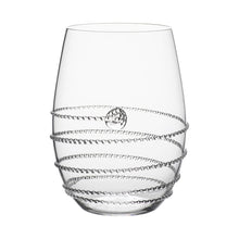 Load image into Gallery viewer, Juliska Stemless White Wine Amalia Clear 4.5&quot;H