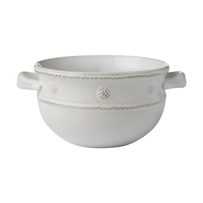Juliska Berry & Thread Whitewash 2-Handled Soup/Chili Bowl
