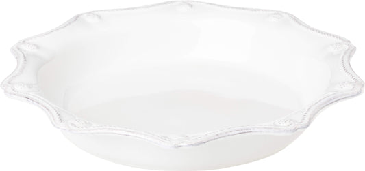 Juliska Berry & Thread Whitewash Pie/Quiche Dish
