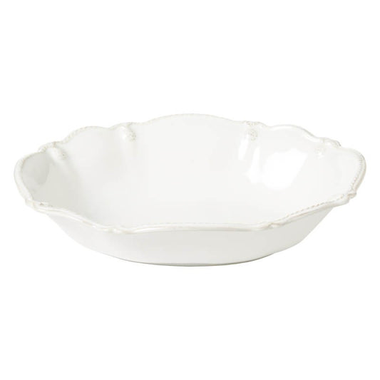Juliska Berry & Thread Whitewash 10" Oval Serving Bowl