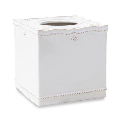 Tissue Box Cover Berry & Thread Whitewash - Juliska