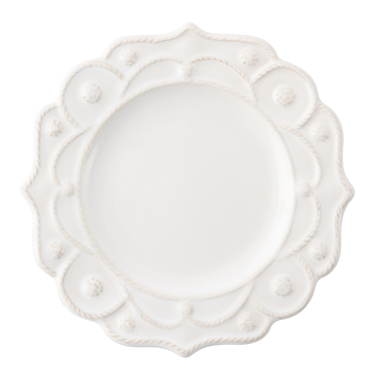 Juliska Jardins du Monde Whitewash Side/Cocktail Plate