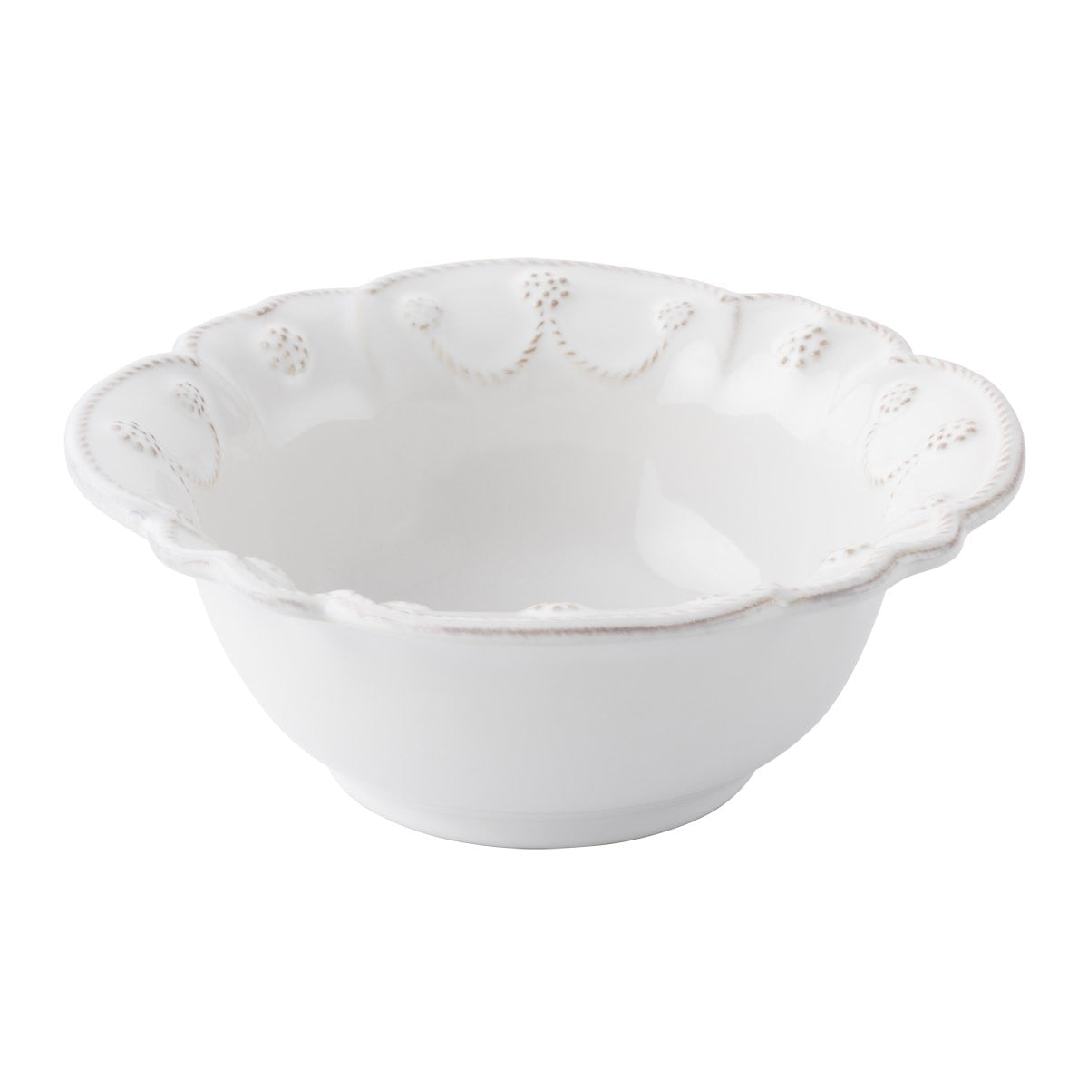 Juliska Jardins du Monde Whitewash Cereal/Ice Cream Bowl