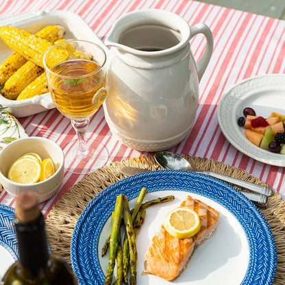 Juliska Le Panier Whitewash Ceramic Pitcher