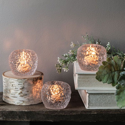Simon Pearce KP Love Your Brain Snowball Tealight, Gift Boxed