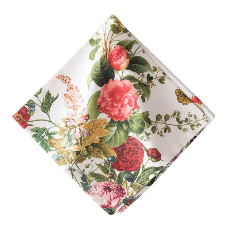 Field of Flowers White Napkin - Juliska