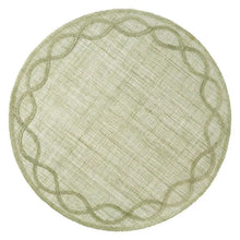 Load image into Gallery viewer, Juliska Tuilerie Round Placemat Pistachio